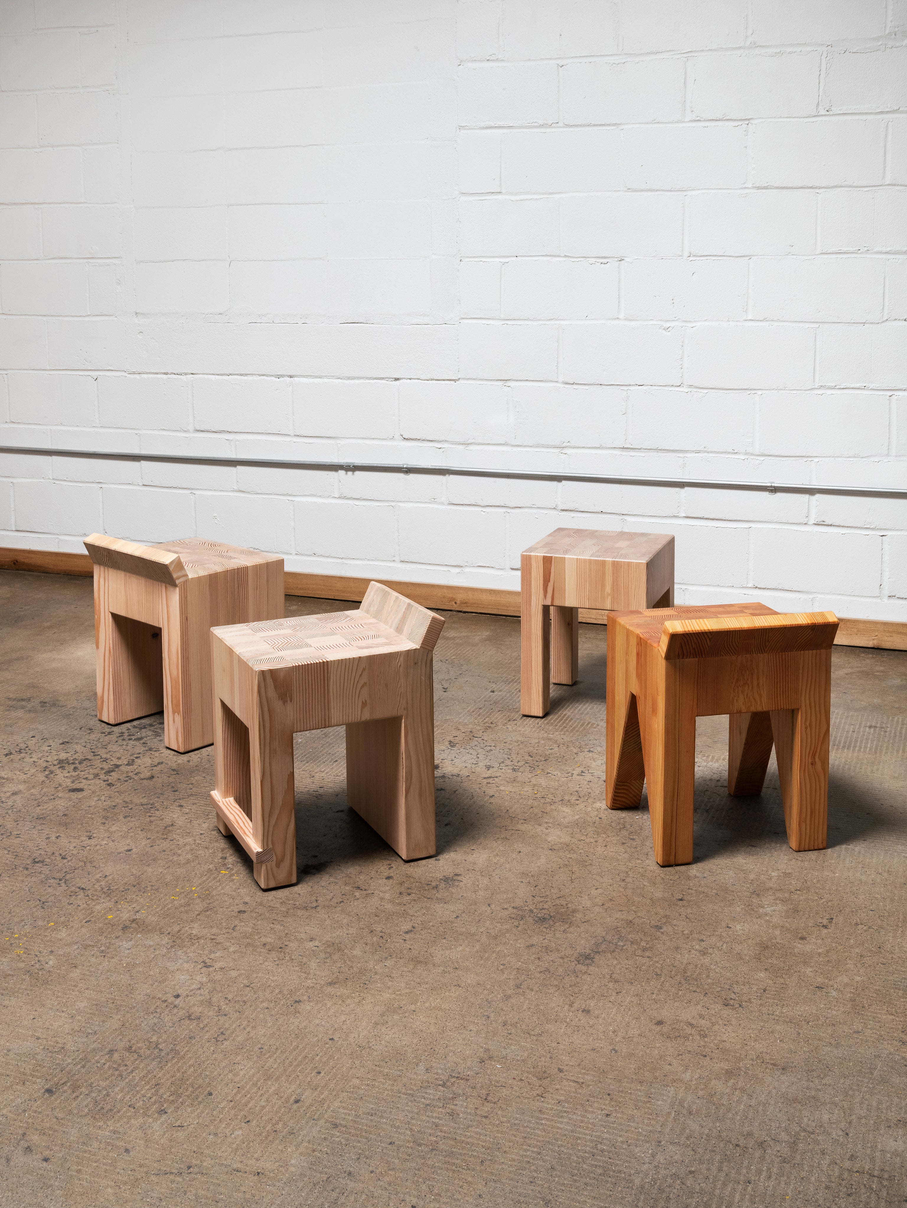 Inch Stool - Blond