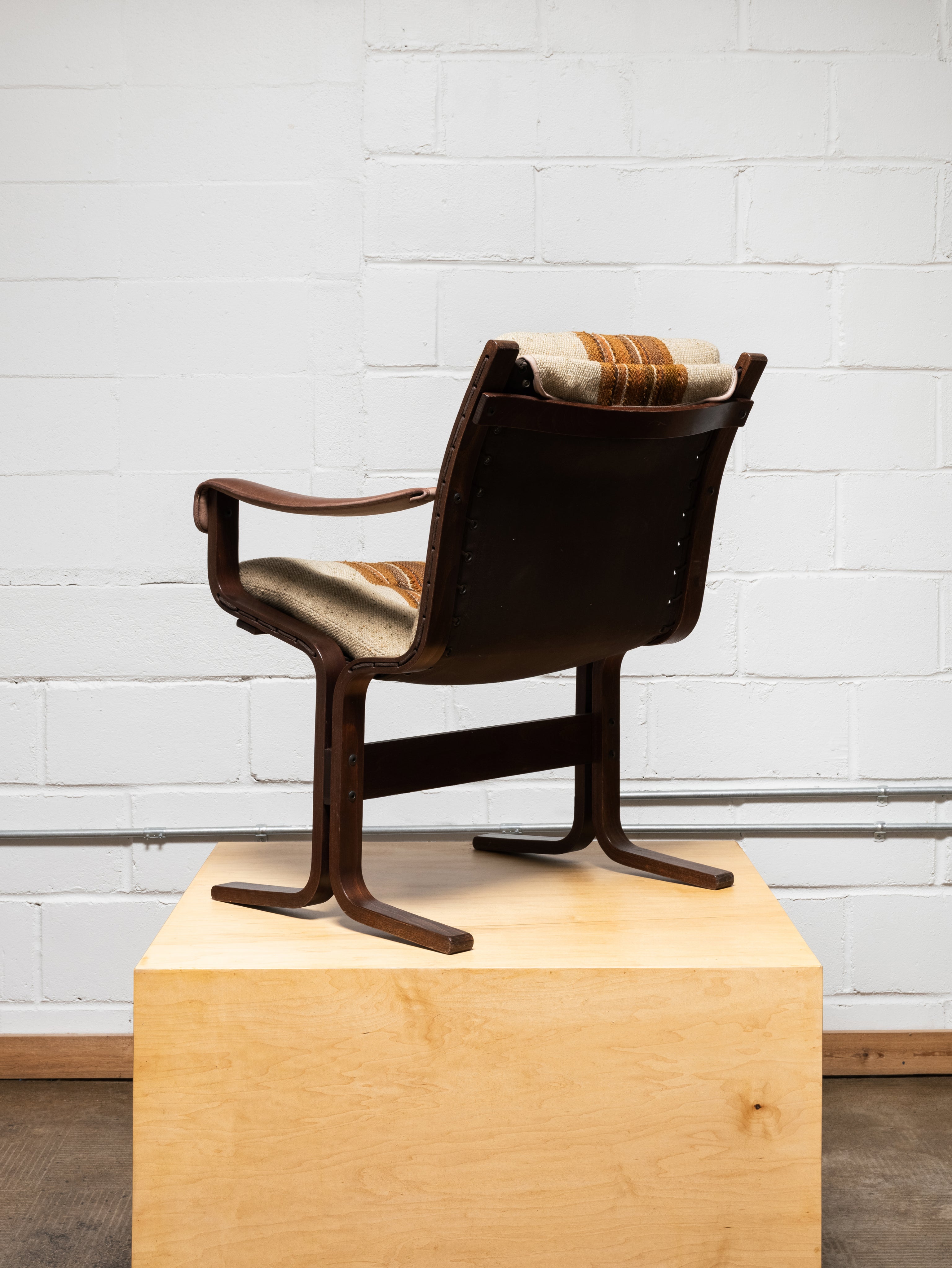 Brown Upholstered Dining Chairs