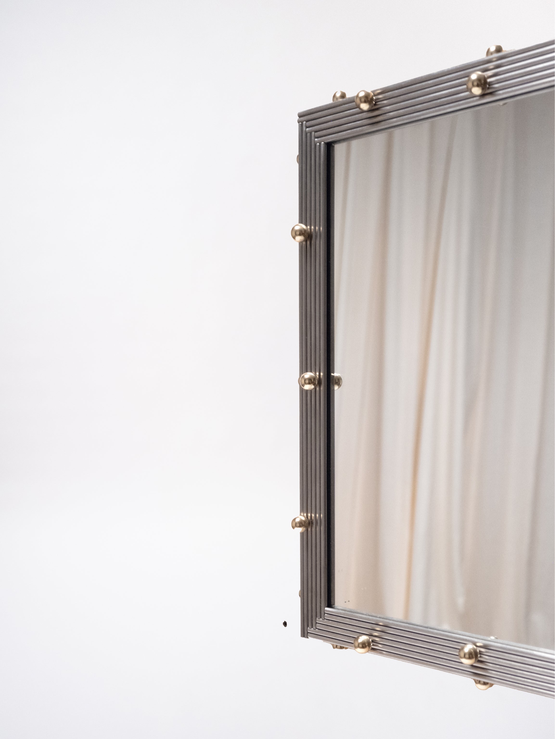 Inox & Bronze Mirror
 by McKeever Donovan