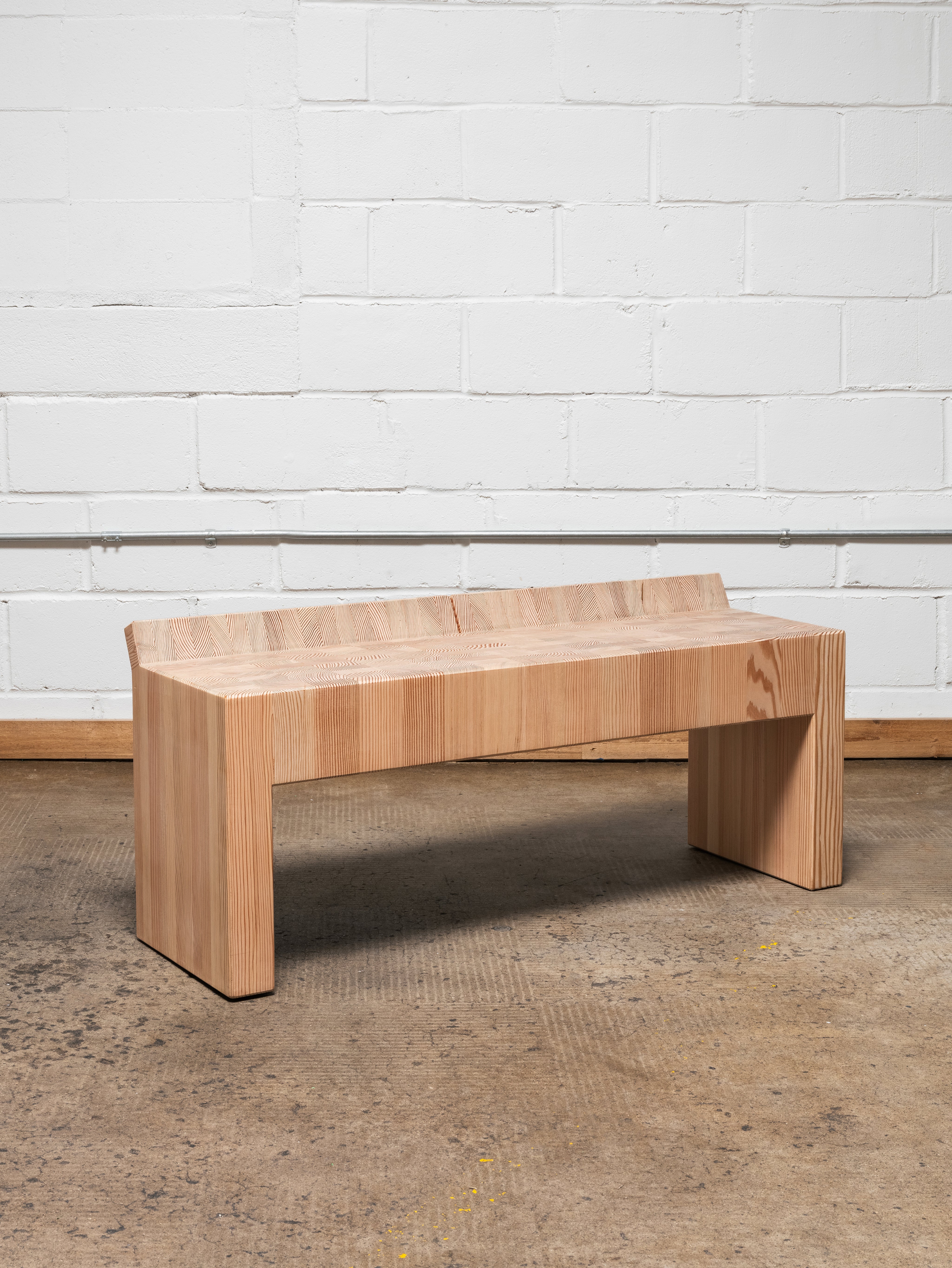Inch Back Bench - Blond