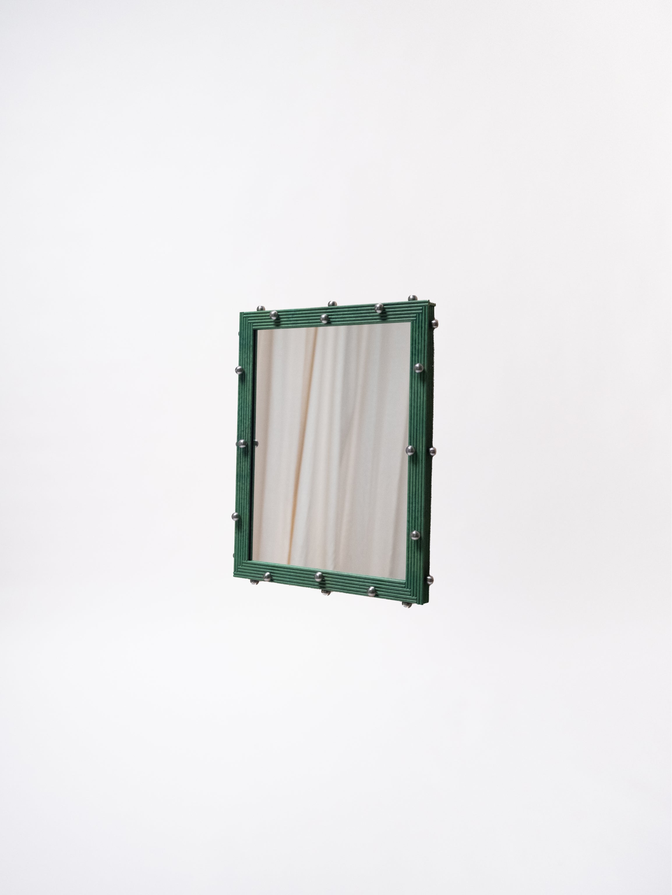Brochantite Mirror by McKeever Donovan