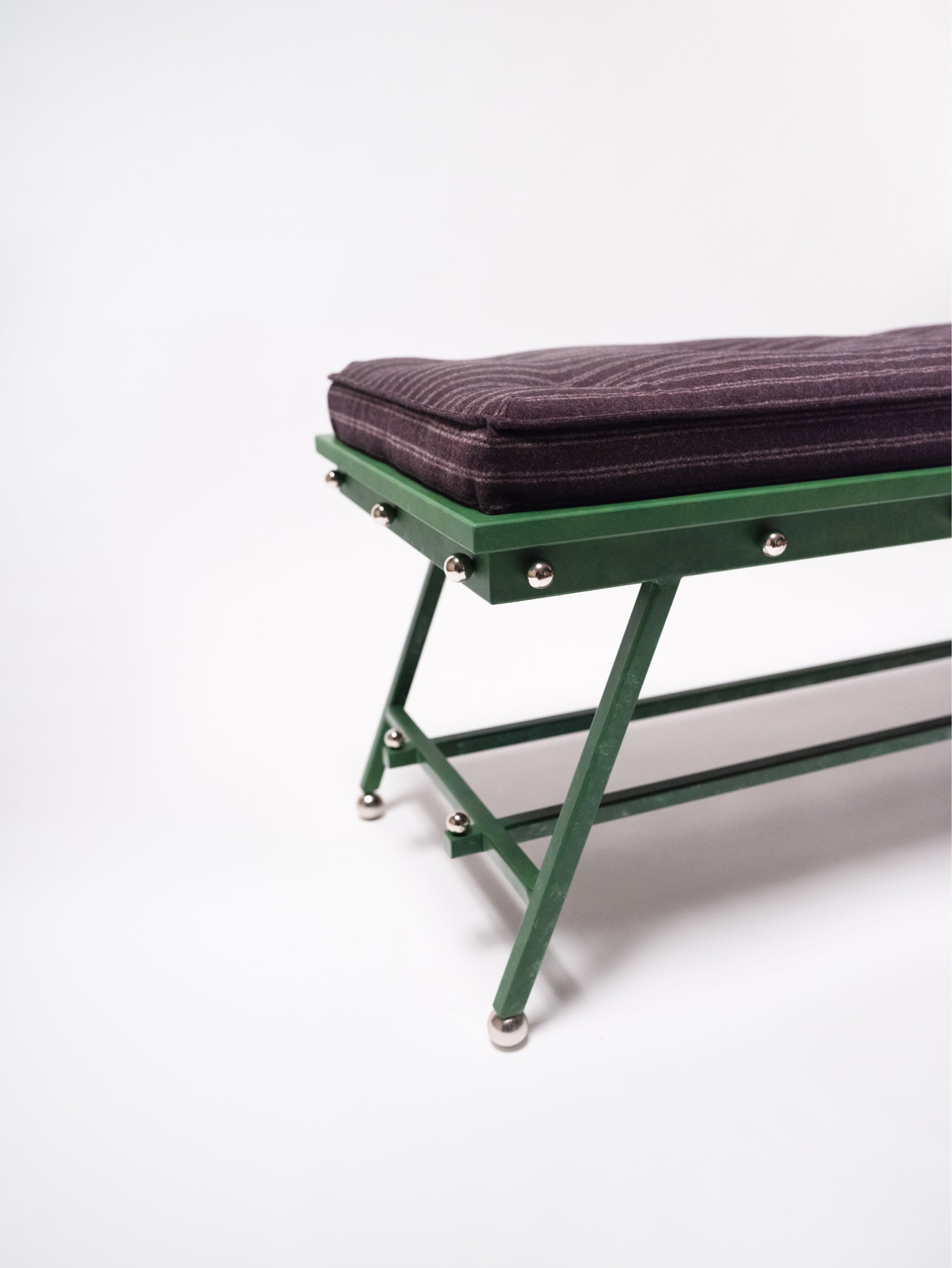 Brochantite Bench (Sm) by McKeever Donovan